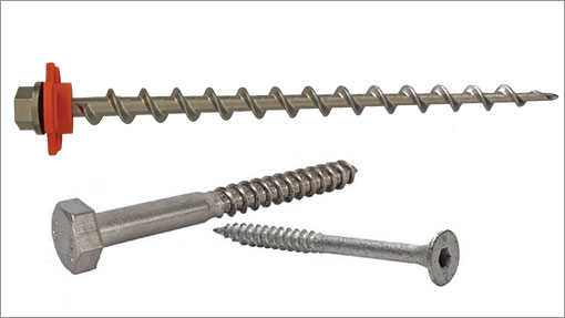 Comparison of screws